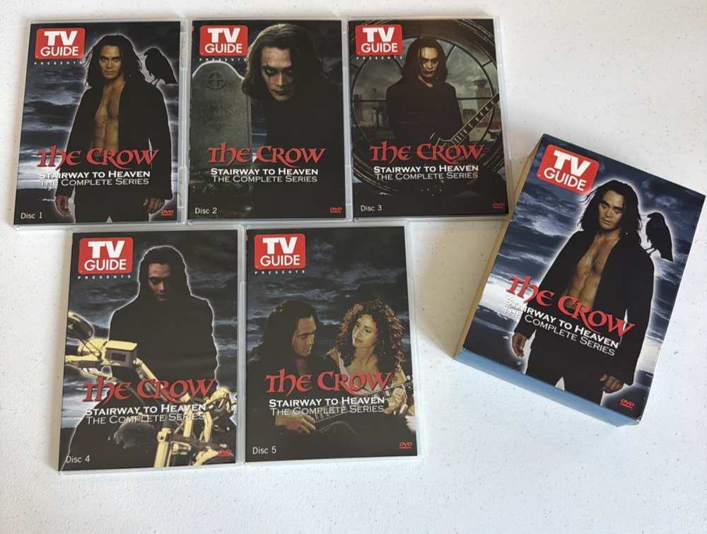 The Crow: Stairway to Heaven - The Complete Series (5-DVD, 2007)